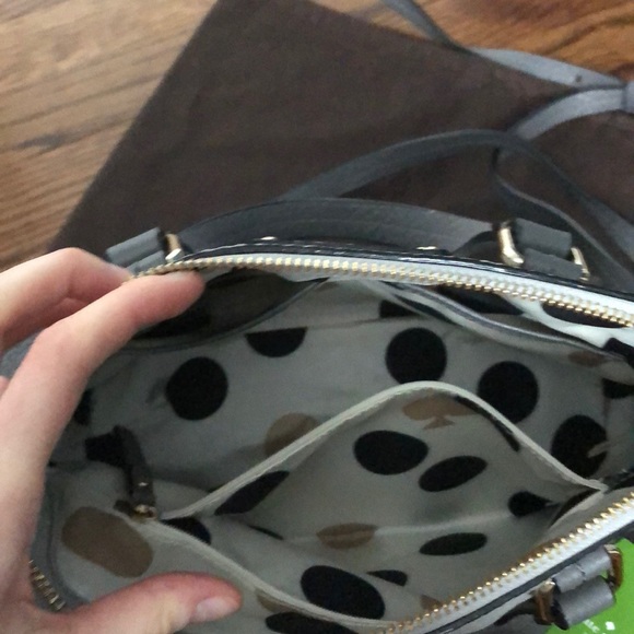 Kate Spade two tone grey Cameron Street Satchel - Picture 8 of 8